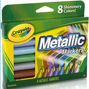 Crayola Metallic Markers 8 Count